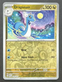 Pokemon TCG Dragonair 148/165 Reverse Holo - Scarlet & Violet 151 - NM - Image 1