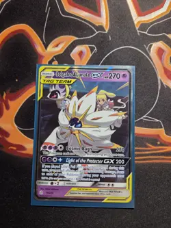 Pokemon Solgaleo & Lunala GX TAG TEAM 75/236 Cosmic Eclipse Ultra Rare Holo Eng - Image 1