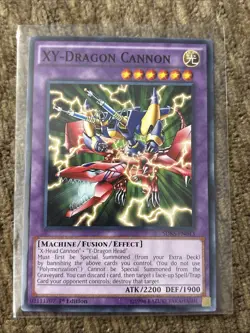 XY-Dragon Cannon SDKS-EN043 Seto Kaiba 1st Edition Near Mint Yugioh Card - Image 1