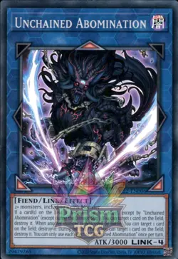 Unchained Abomination super rare OP22-EN006 Yugioh - Image 1