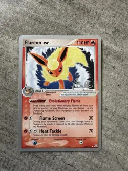 Pokemon Card 2006 World Championship Decks Flareon EX Jimmy Ballard 108/113 LP+ - Image 1