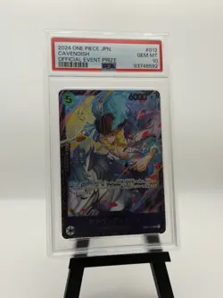 Cavendish One Piece 2024 Official Flagship Event Prize Promo Japanese 012 PSA 10 - Image 1