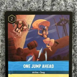 Disney Lorcana First Chapter One Jump Ahead 164/204 Foil NM - Image 5