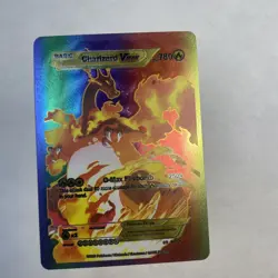 Charizard VMAX Rainbow Foil Fan Art Card HP780 G-Max Firebomb 🔥🔥🔥 - Image 1