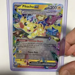Pokemon TCG Pikachu ex 057/217 Double Rare Mega Evolution- Ascended Heroes NM - Image 1