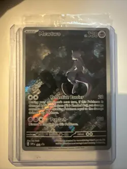 Pokemon TCG Mewtwo 52 SV Scarlet & Violet Black Star Promo Mint Sealed - Image 3