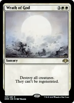 1x Wrath of God NM-Mint, English Dominaria Remastered MTG Magic - Image 1