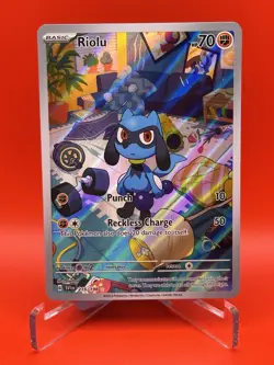 Riolu 215/198 Pokemon SV01: Scarlet & Violet Base Set Holo - Image 1