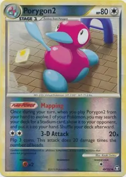 Porygon2 - 49/102 - Uncommon - Reverse Holo NM, English Pokemon Triumphant - Image 1