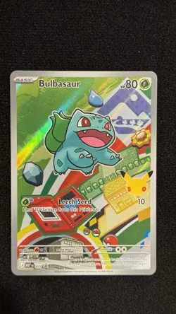 Pokemon First Partner Illustration Collection Series 1 Kanto Gen 1 Starters Set - Image 2