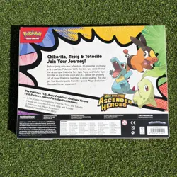 Pokemon TCG Mega Evolution Ascended Heroes Pin Collection Box Tepig Totodile Ch… - Image 2