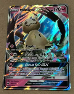 Mimikyu GX 149/214 SM-Lost Thunder Holo Pokemon 2018 - Image 2