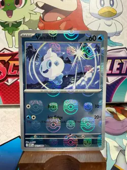 Vanillite 027/086 Master Ball - White Flare English - Pokemon TCG - SHIPS FAST - Image 1