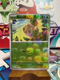 Sewaddle 001/086 Master Ball - White Flare English - Pokemon TCG - SHIPS FAST - Image 1