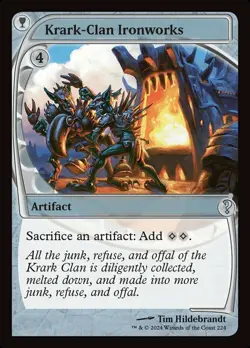1x Krark-Clan Ironworks NM-Mint, English Mystery Booster 2 MTG Magic - Image 1