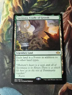 MTG Yavimaya, Cradle of Growth - Modern Horizons 2 (MH2) NM - Image 2