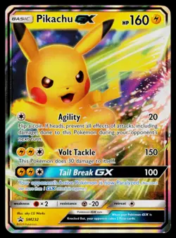 Pikachu GX - Holo SM232 Promo Pokemon SM Promos HP - Image 1