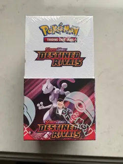 Pokemon TCG Destined Rivals Half Booster Box 18 Packs, New Sealed - Image 1