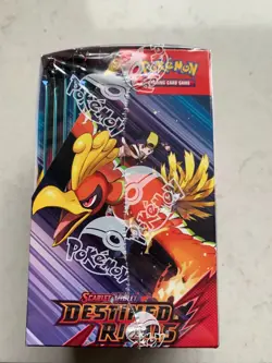 Pokemon TCG Destined Rivals Half Booster Box 18 Packs, New Sealed - Image 2