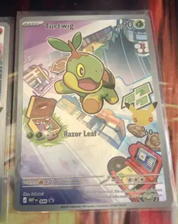 Pokemon First Partner Illustration Rare Turtwig Chimchar Piplup 30th Anniversary - Image 4