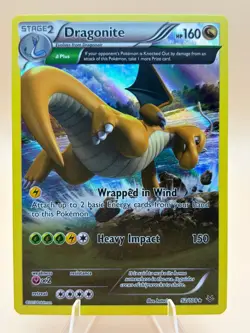 Dragonite 52/108 Holo Rare Roaring Skies Pokemon Near Mint - Image 1
