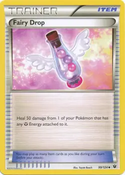 x4 Fairy Drop - 99/124 - Uncommon Pokemon XY Fates Collide M/NM - Image 1