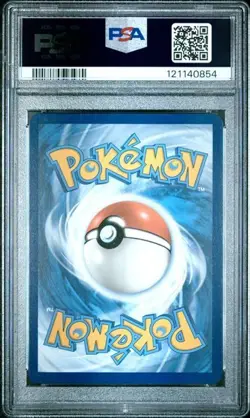 2025 POKEMON DESTINED RIVALS POKEMON CENTER ETB TEAM ROCKET'S WOBBUFFET PSA 9 - Image 2