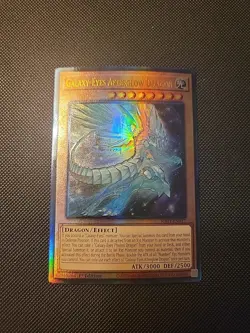 Galaxy-Eyes Afterglow Dragon RA01-EN017 Prismatic Ultimate Rare - Image 1