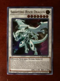 Yu-Gi-Oh! Shooting Riser Dragon JUMP-EN085 - Ultra - Limited - NM - Image 1