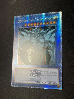 Obelisk the Tormentor - LC01-EN001 - Quarter Century Secret Rare NM Yugioh - Image 2