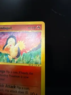 Cyndaquil Reverse Holo Rare Pokemon Card - Expedition 104/165 WOTC - Image 2