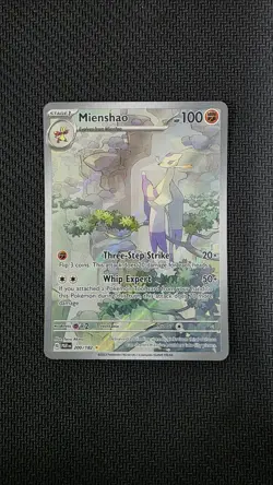 Mienshao 200/182 Paradox Rift Illustration Rare Holo Pokemon Card - Image 1