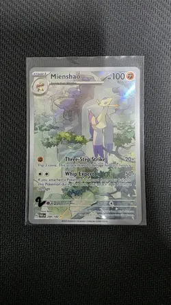 Mienshao 200/182 Paradox Rift Illustration Rare Holo Pokemon Card - Image 3