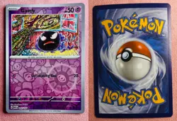 Gastly 092/165 | 151 MEW EN | 2023 Pokemon Card TCG Reverse Holo Komiya | NM - Image 3
