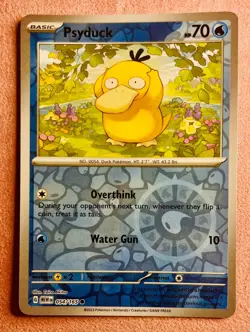Psyduck 054/165 | 151 MEW EN | 2023 Pokemon Card TCG Reverse Holo | NM - Image 1