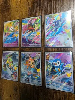 Pokemon TCG First Partner Illustration Collection 6 Cards Promo Set •Near Mint• - Image 1
