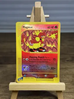 Magmar Reverse Holo 86/165 Expedition Base Set Pokemon Card 2002 - Image 1