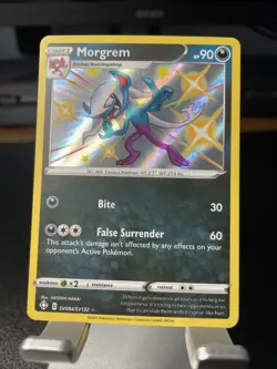 Morgrem SV084/SV122 Shining Fates Holo Rare Shiny Vault Pokemon Card NM CLEAN! - Image 1