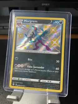Morgrem SV084/SV122 Shining Fates Holo Rare Shiny Vault Pokemon Card NM CLEAN! - Image 3