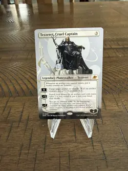 Tezzeret, Cruel Captain (Borderless) Edge of Eternities Regular - Image 1