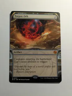 Torpor Orb (Showcase) Outlaws of Thunder Junction: the Big Score Regular 57 MtG - Image 1