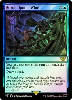 MTG LTR Borne Upon a Wind #44 (R) Near Mint - FOIL - Image 1