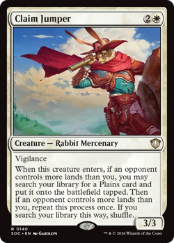 Claim Jumper - 140 - SOC - Near Mint - MTG - Image 1