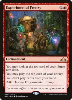 Experimental Frenzy (GRN 99) Near Mint Foil - Image 1