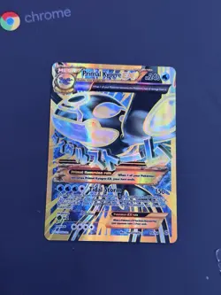 Pokemon Primal Kyogre-EX TCG Full Art Ultra Rare Card Ancient Origins 96/98 Holo - Image 1