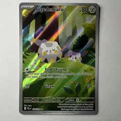 Pokemon Togedemaru 104/094 Phantasmal Flames Illustration Rare Holo - English - Image 2