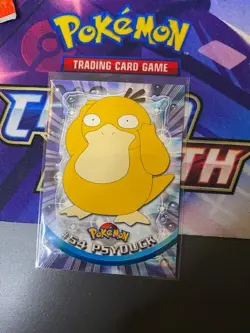 Topps Pokemon TCG Psyduck #54 TV Animation Edition Foil Embossed English - Image 1