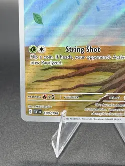 Pokemon TCG Tarountula 199/198 SV01 Scarlet & Violet IR Full Art Holo EN - Image 4