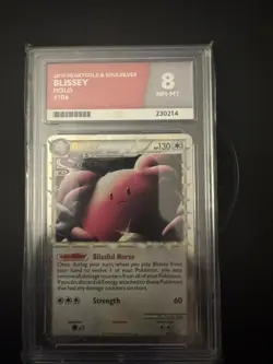2010 POKEMON HEARTGOLD & SOULSILVER #106 BLISSEY-HOLO ACE 8 - Image 1