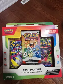 Pokemon TCG First Partner Illustration Collection Series 1 New Sealed - Image 1